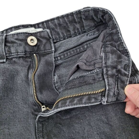 Zara Black Denim Jeans Pants Size: 0 - Picture 4 of 11